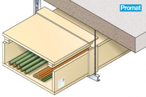 Installationskanäle für Kabel und Rohre