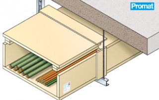 Installationskanäle für Kabel und Rohre