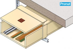 Installationskanäle für Kabel und Rohre, I30-I90 und E30-E90