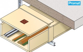 Installationskanäle für Kabel und Rohre, I30-I90 und E30-E90