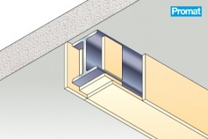 Brandschutzbekleidung für Stahlunterzüge und -stützen